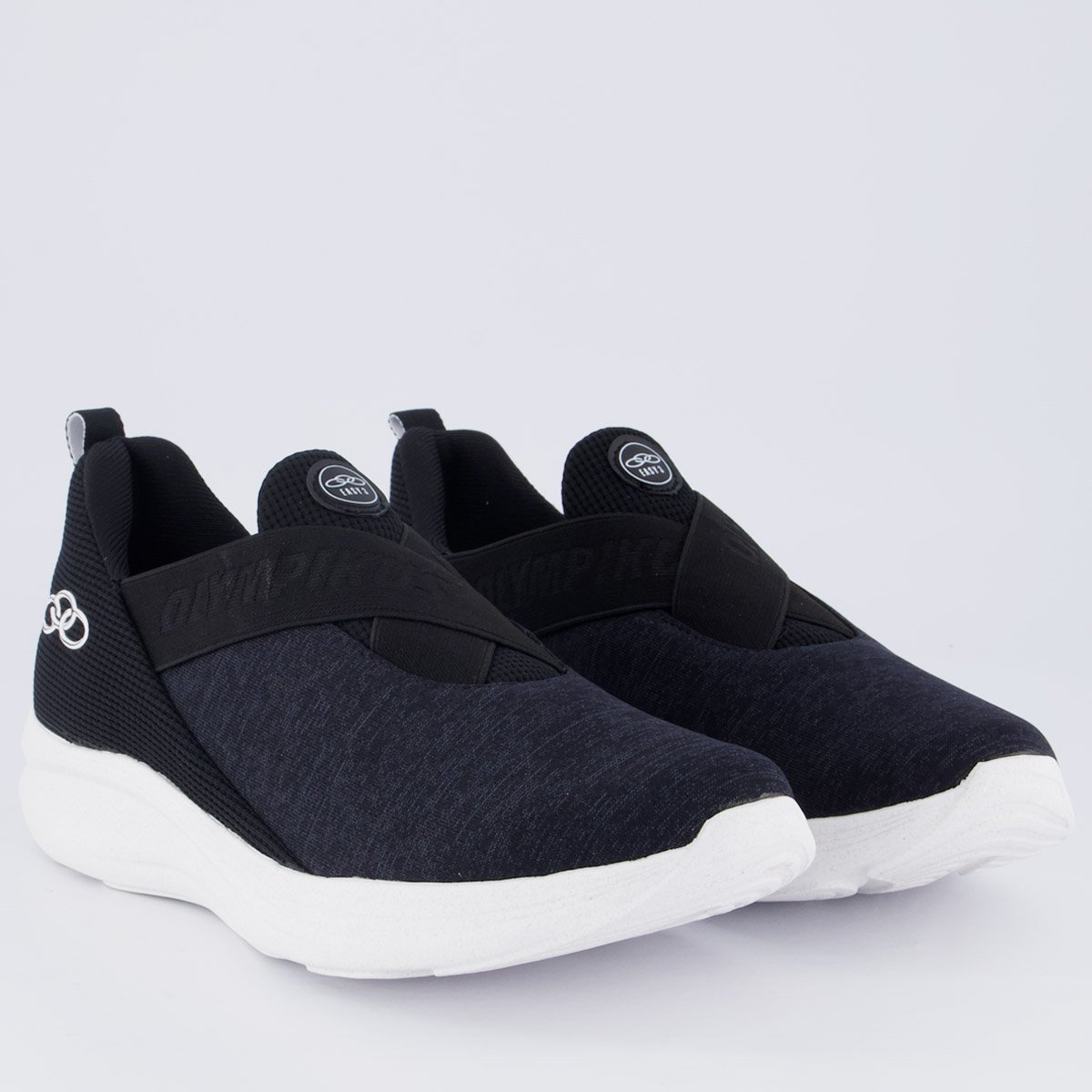 Tênis Olympikus Easy 3 Feminino Preto e Branco Preto/Branco 2