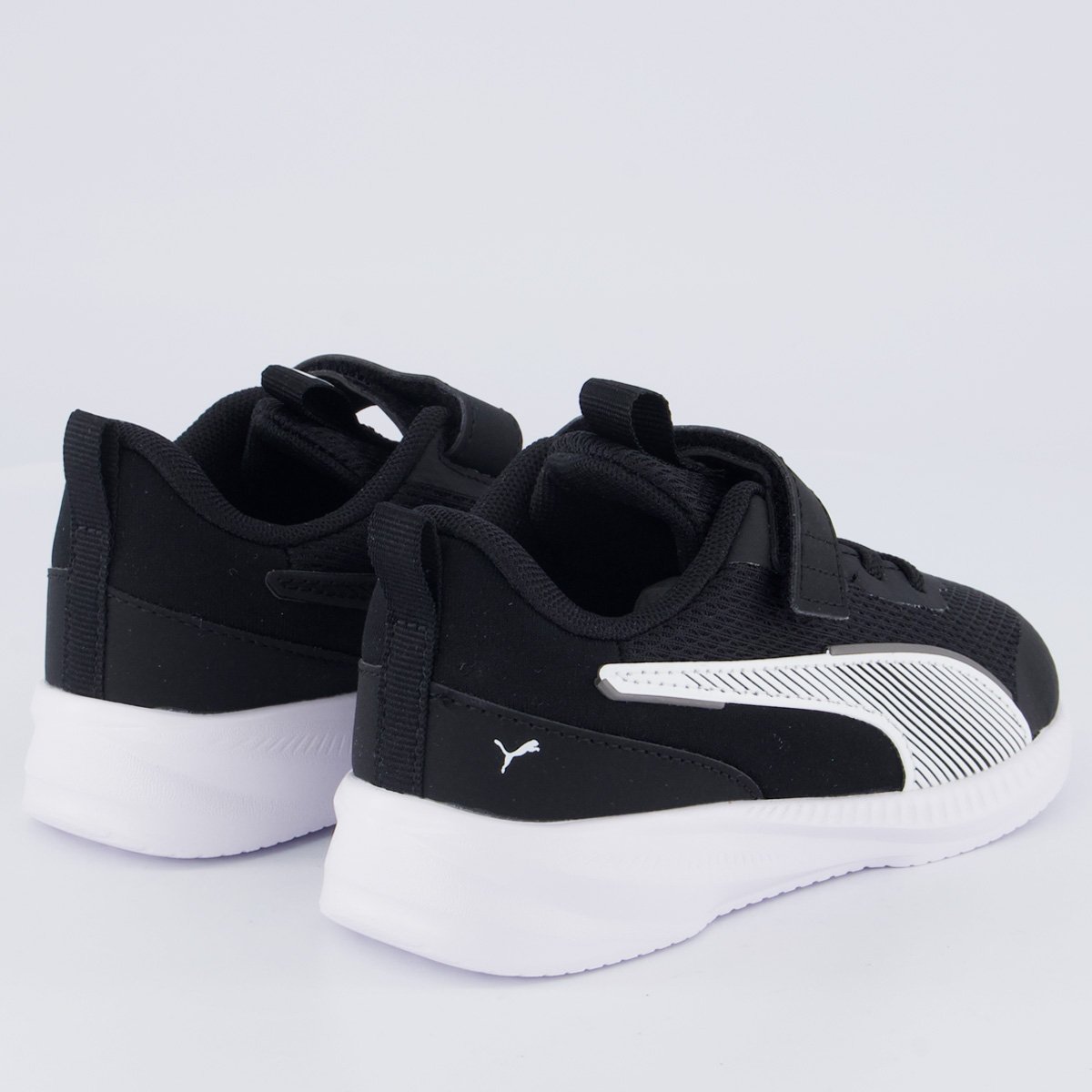 Tênis Puma Flyer 3 Infantil Preto e Branco Preto/Branco 3
