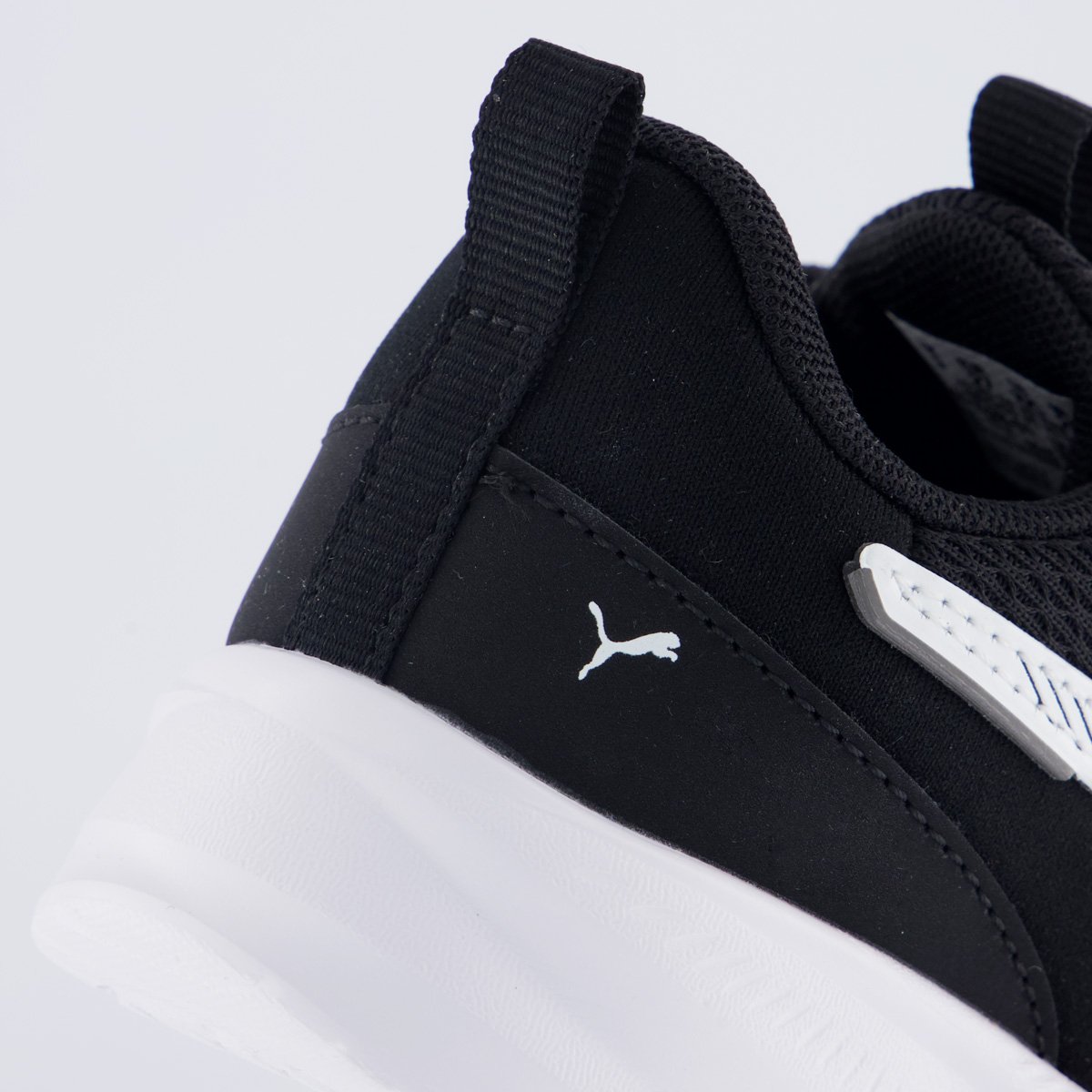 Tênis Puma Flyer 3 Infantil Preto e Branco Preto/Branco 6