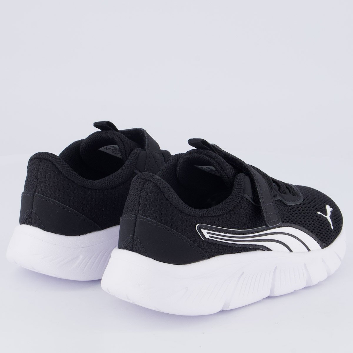 Tênis Puma Flexfocus Modern Infantil Preto e Branco Preto/Branco 3
