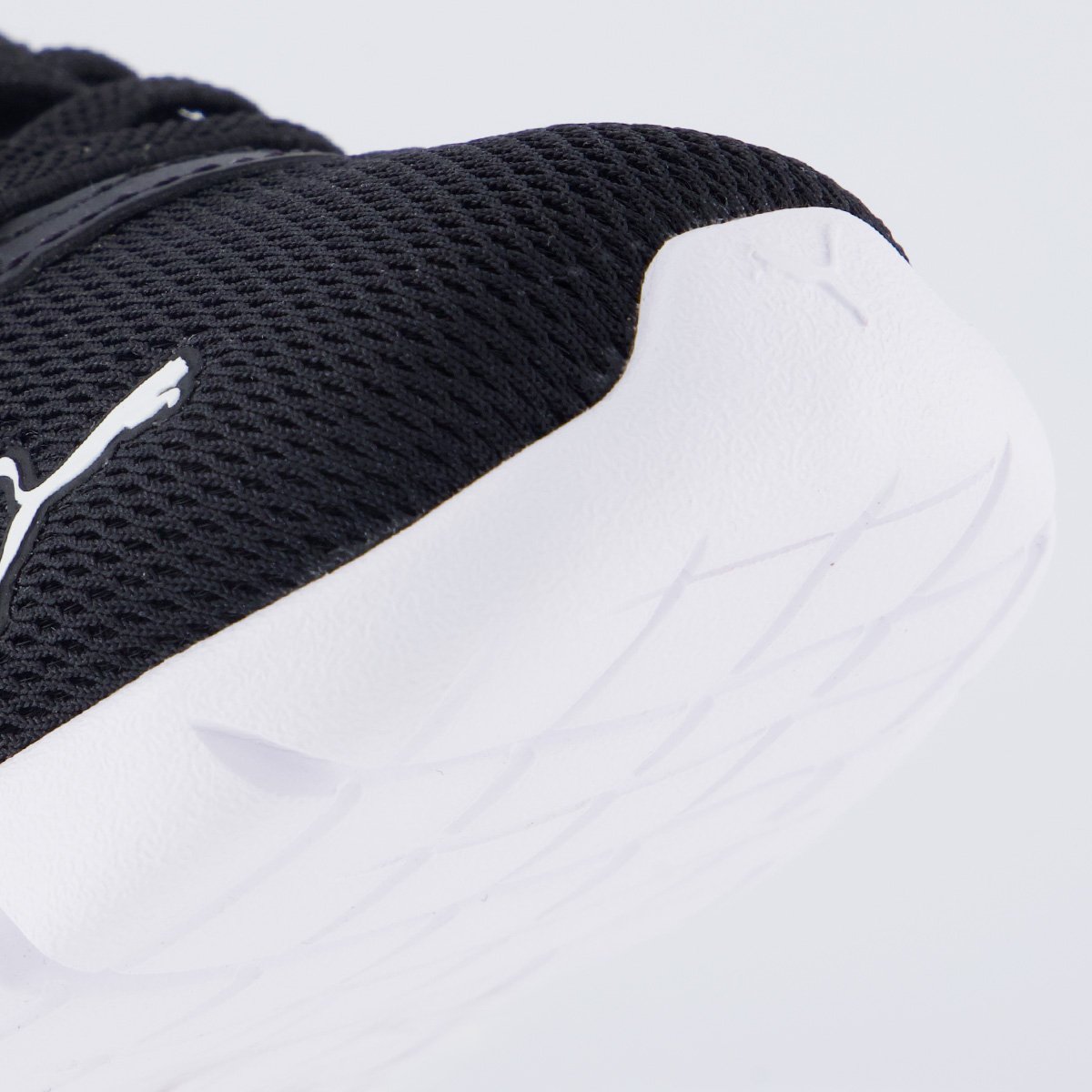 Tênis Puma Flexfocus Modern Infantil Preto e Branco Preto/Branco 8