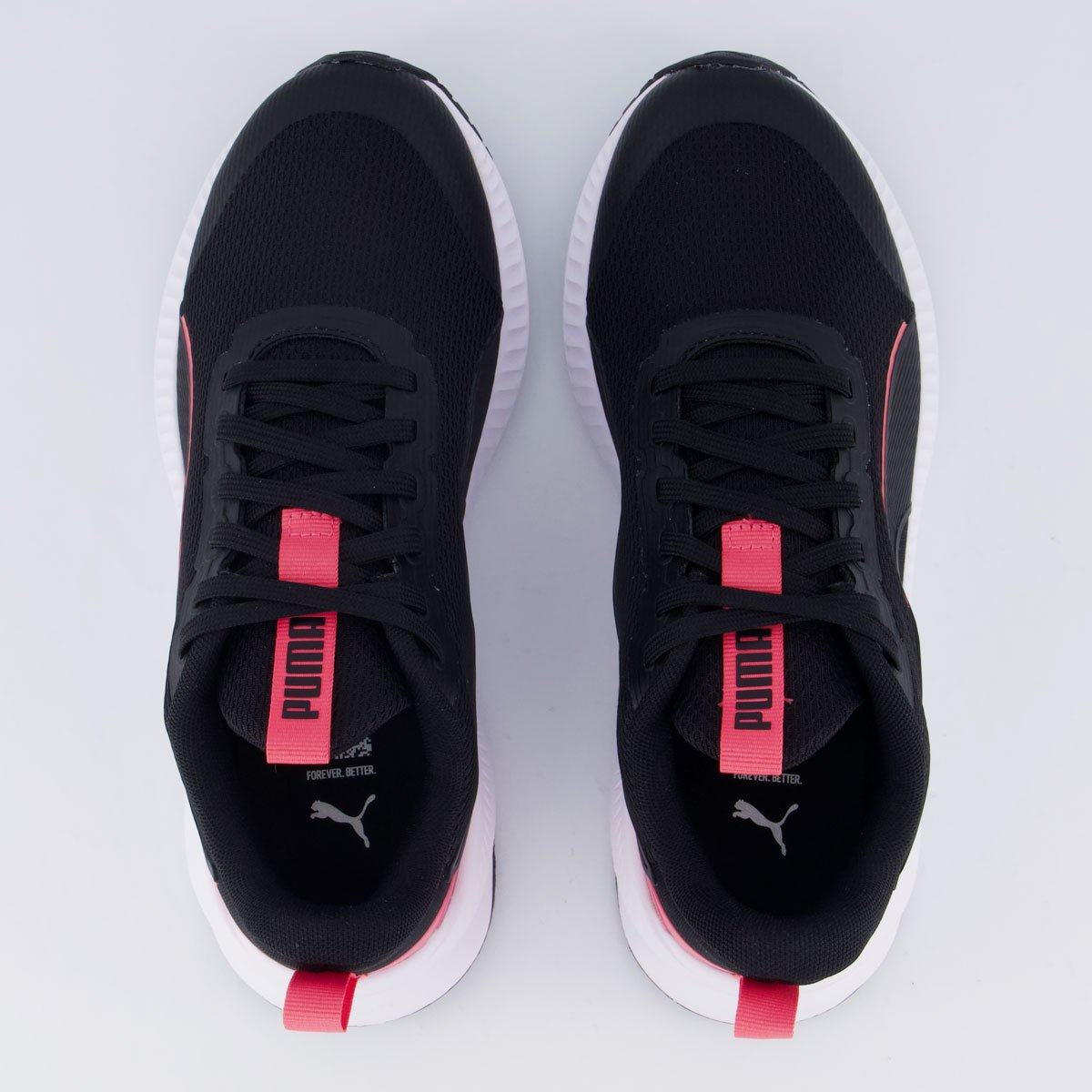 Tênis Puma Flyer Lite 3 Feminino Preto e Rosa Preto/Rosa 4