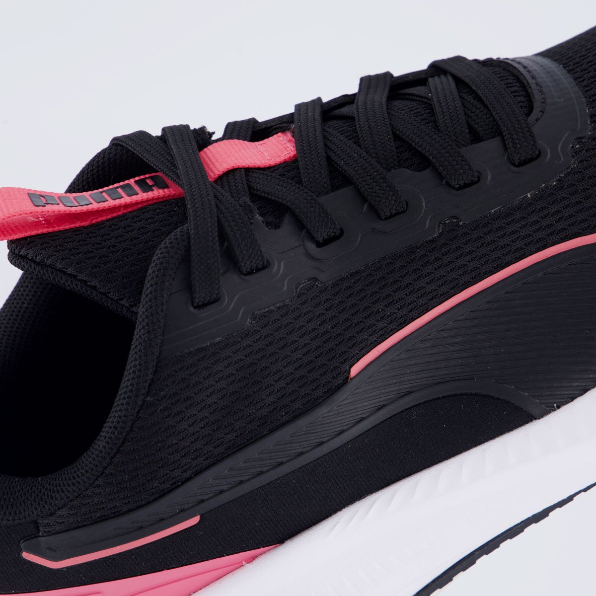 Tênis Puma Flyer Lite 3 Feminino Preto e Rosa Preto/Rosa 7