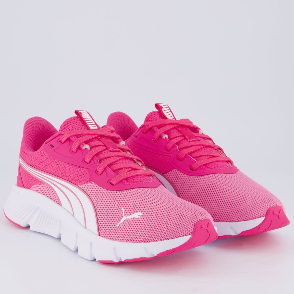 Tênis Puma Flexfocus Lite Modern Feminino Rosa Rosa/Branco 2
