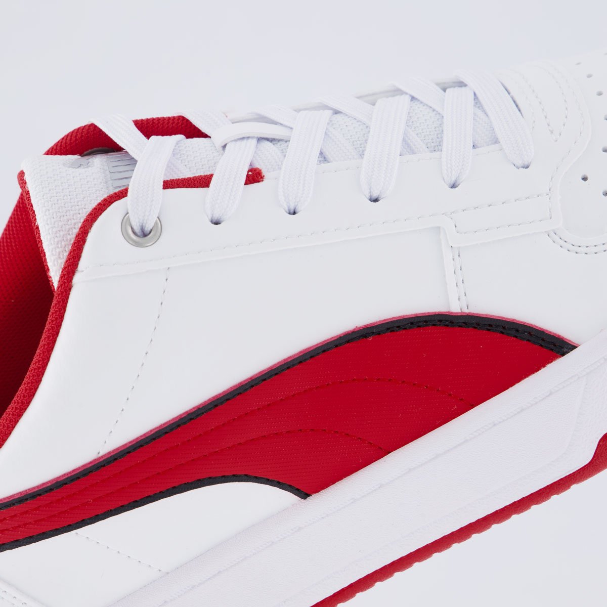 Tênis Puma Ferrari Caven 2.0 Branco e Vermelho Branco/Vermelho 7