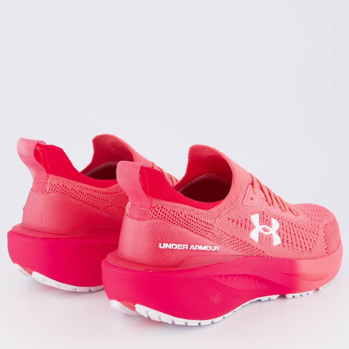 Tênis Under Armour Charged Quicker 2 Vermelho Rosa 3