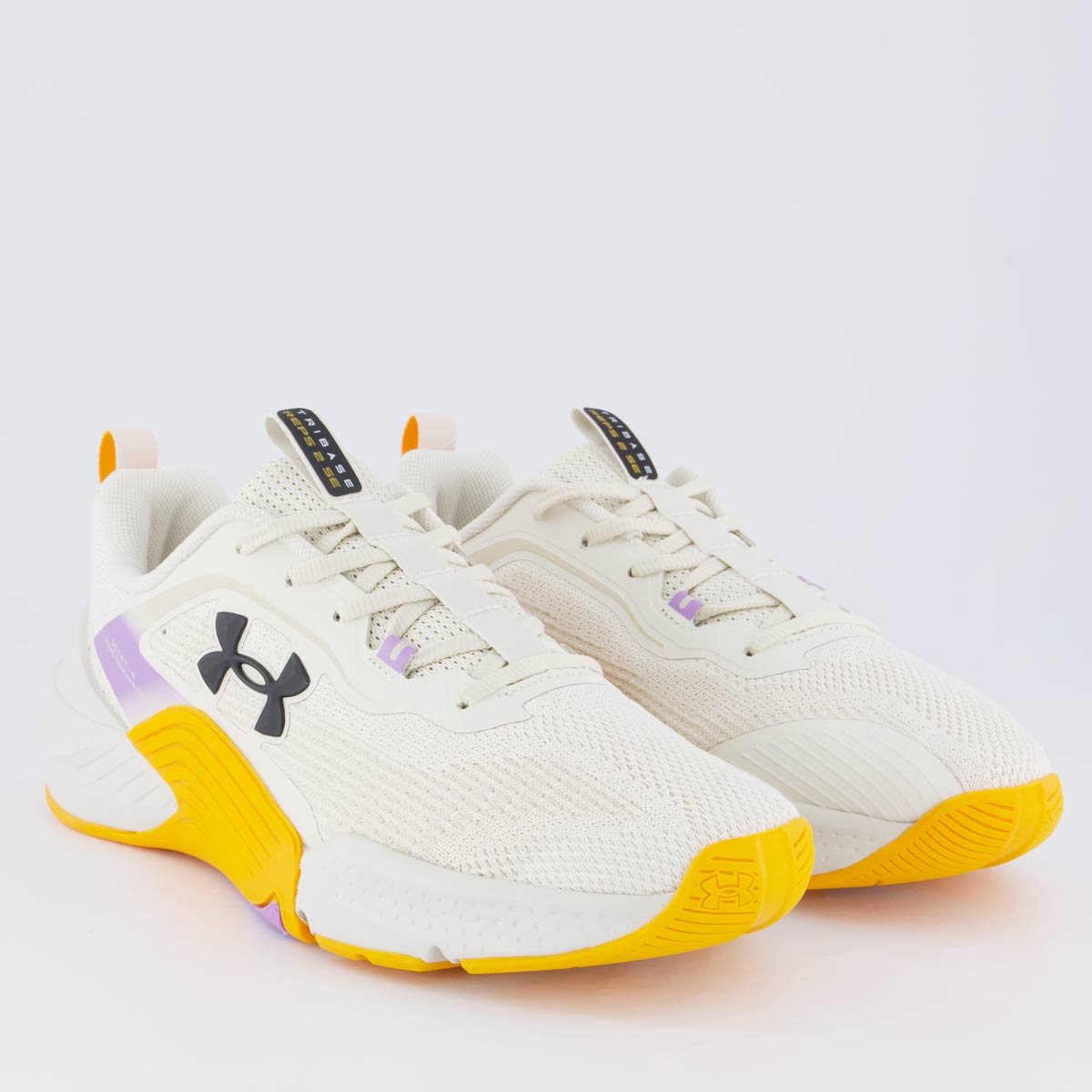 Tênis Under Armour Tribase Reps 2 SE Bege e Laranja Bege/Laranja 2