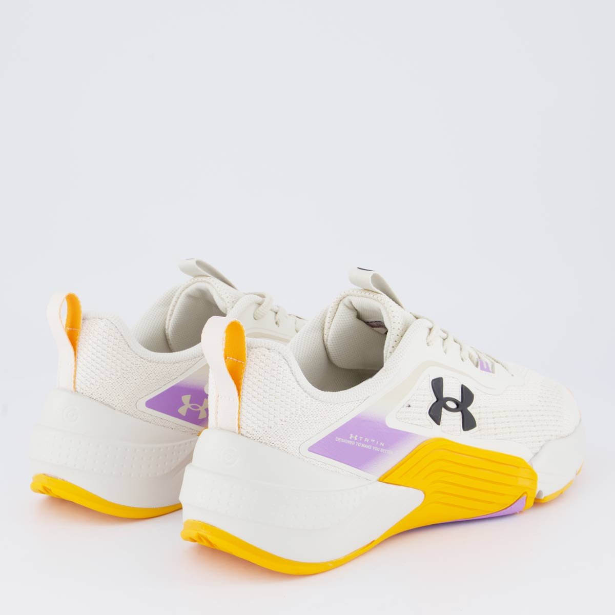 Tênis Under Armour Tribase Reps 2 SE Bege e Laranja Bege/Laranja 3