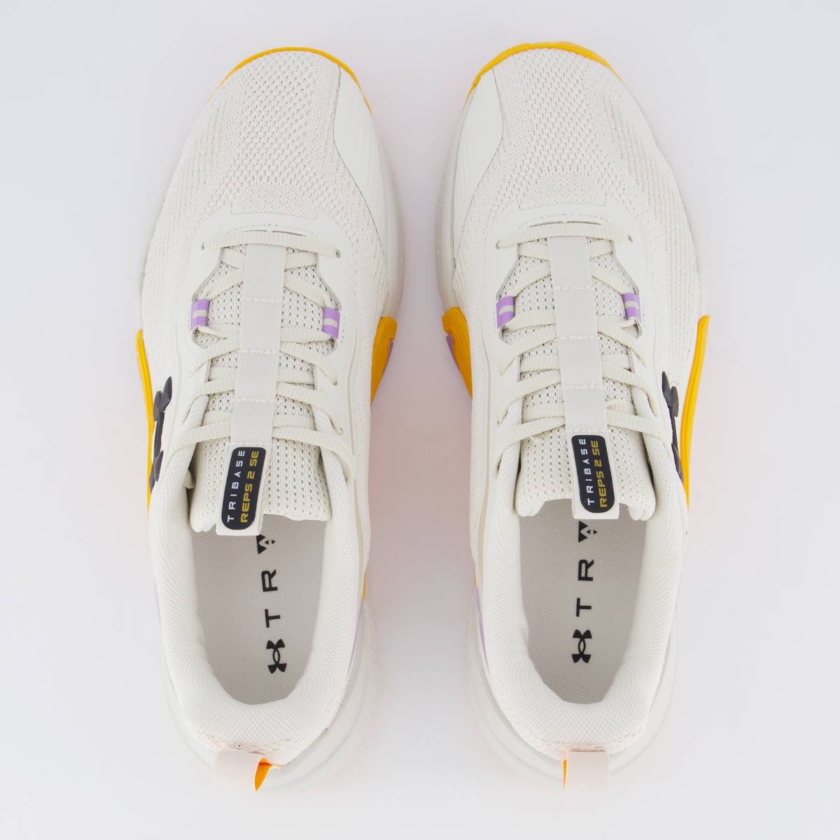 Tênis Under Armour Tribase Reps 2 SE Bege e Laranja Bege/Laranja 4
