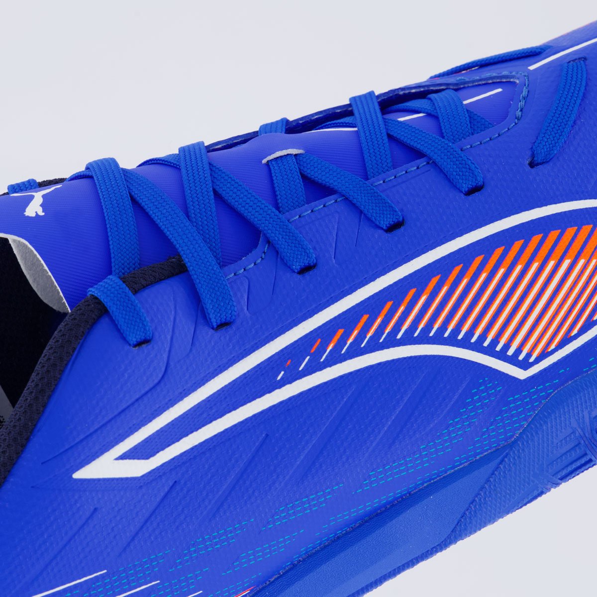 Chuteira Puma Ultra 6 Play IT Futsal Azul e Laranja Azul/Laranja 7