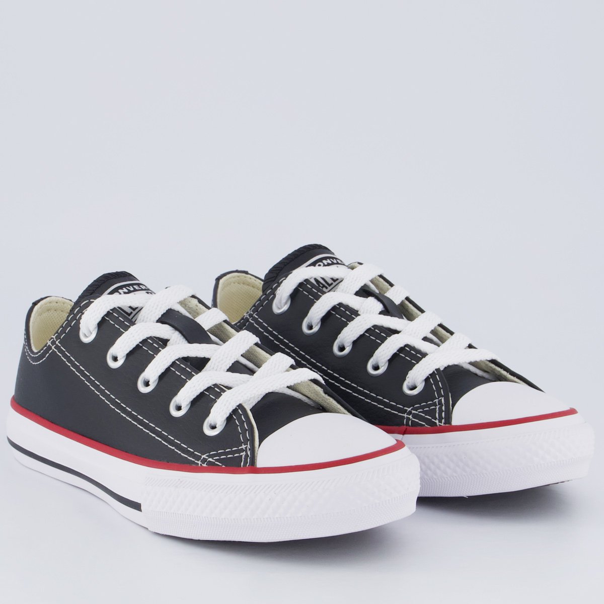 Tênis Converse All Star CT Juvenil Preto Preto 2