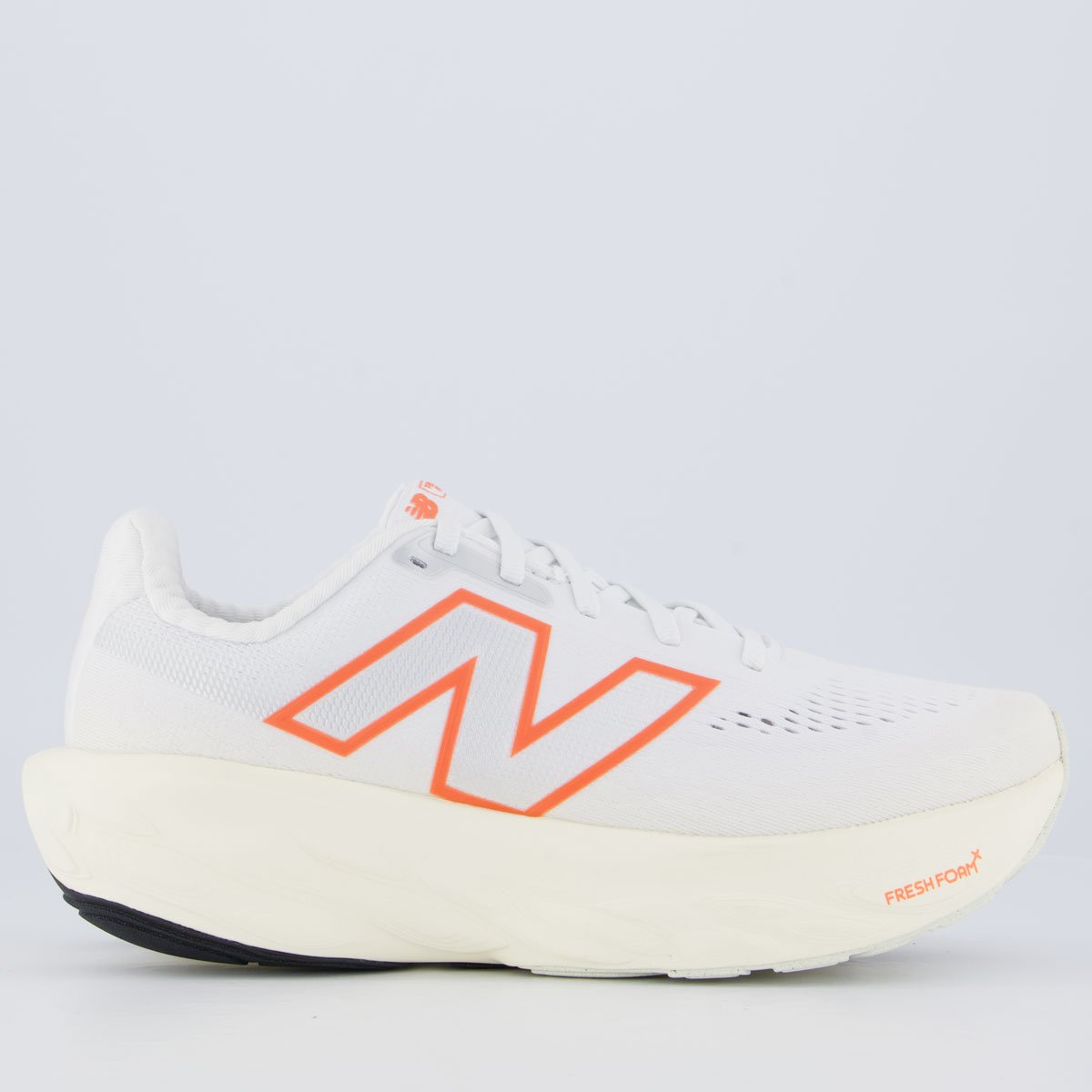 Tênis New Balance Fresh Foam X 1080 V14 Feminino Branco e Laranja
