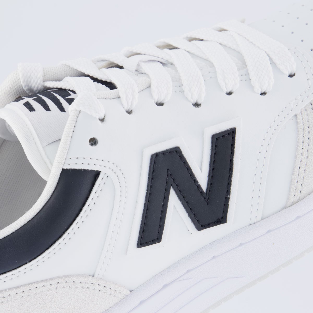 Tênis New Balance 480 Low Branco e Preto Branco/Preto 7