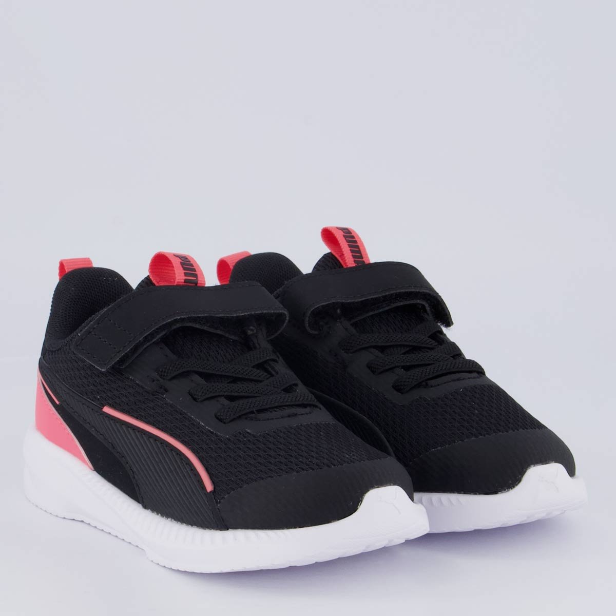 Tênis Puma Flyer 3 Infantil Preto e Rosa Preto/Rosa 2