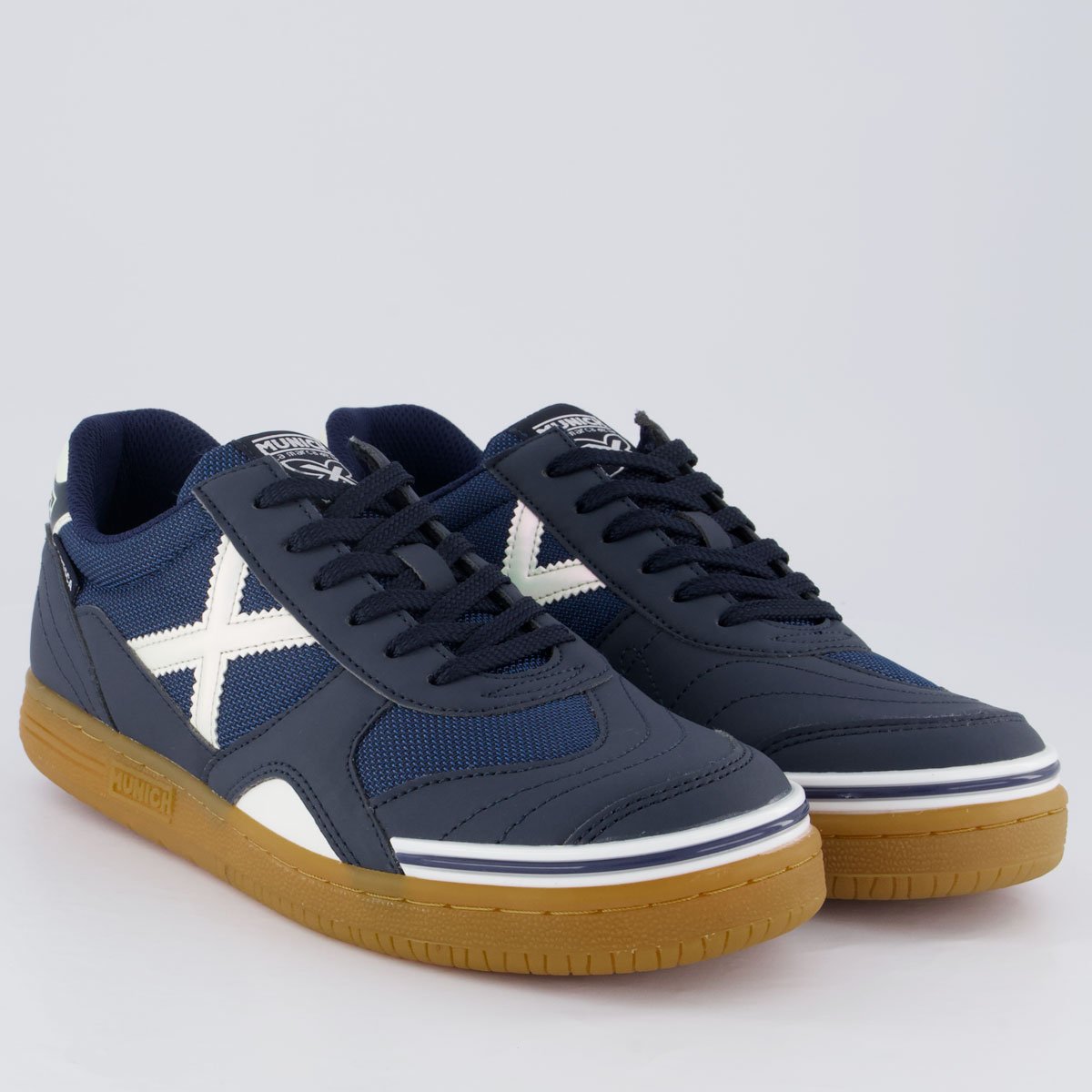 Chuteira Munich Gresca Futsal Marinho Azul Marinho 2