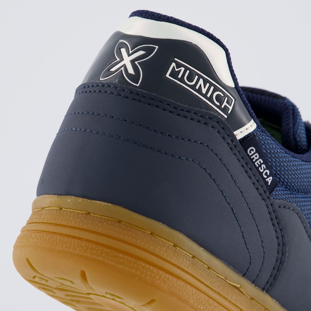 Chuteira Munich Gresca Futsal Marinho Azul Marinho 6