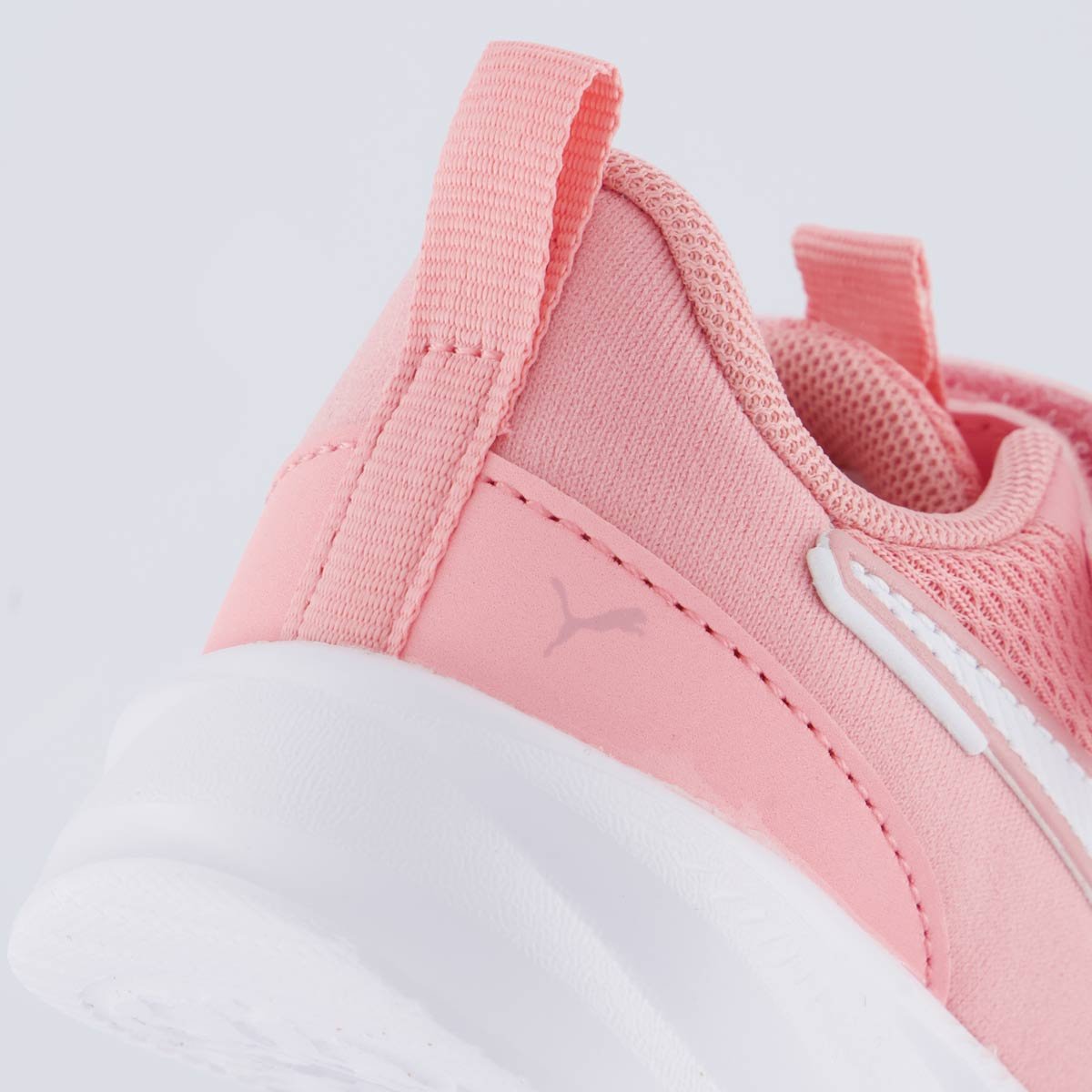 Tênis Puma Flyer 3 Infantil Rosa Rosa/Branco 6