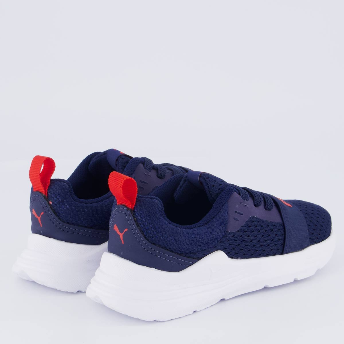 Tênis Puma Wired Run Infantil Marinho Azul Marinho 3