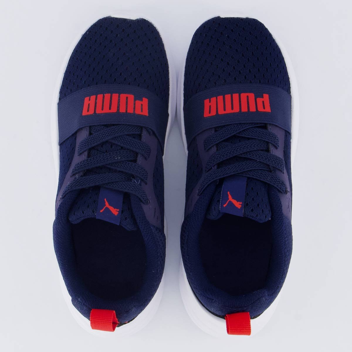 Tênis Puma Wired Run Infantil Marinho Azul Marinho 4
