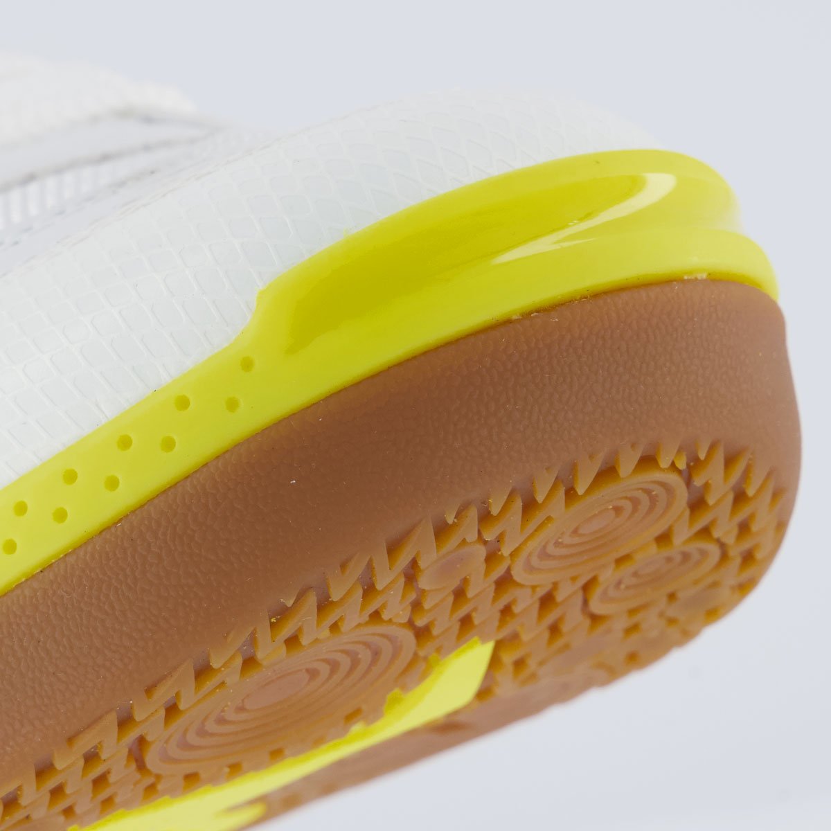 Chuteira Munich New Gresca 2.0 Branca e Amarela Futsal Branco/Amarelo 8