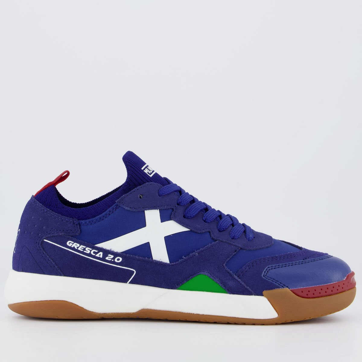 Chuteira Munich New Gresca 2.0 Azul Futsal Azul 1