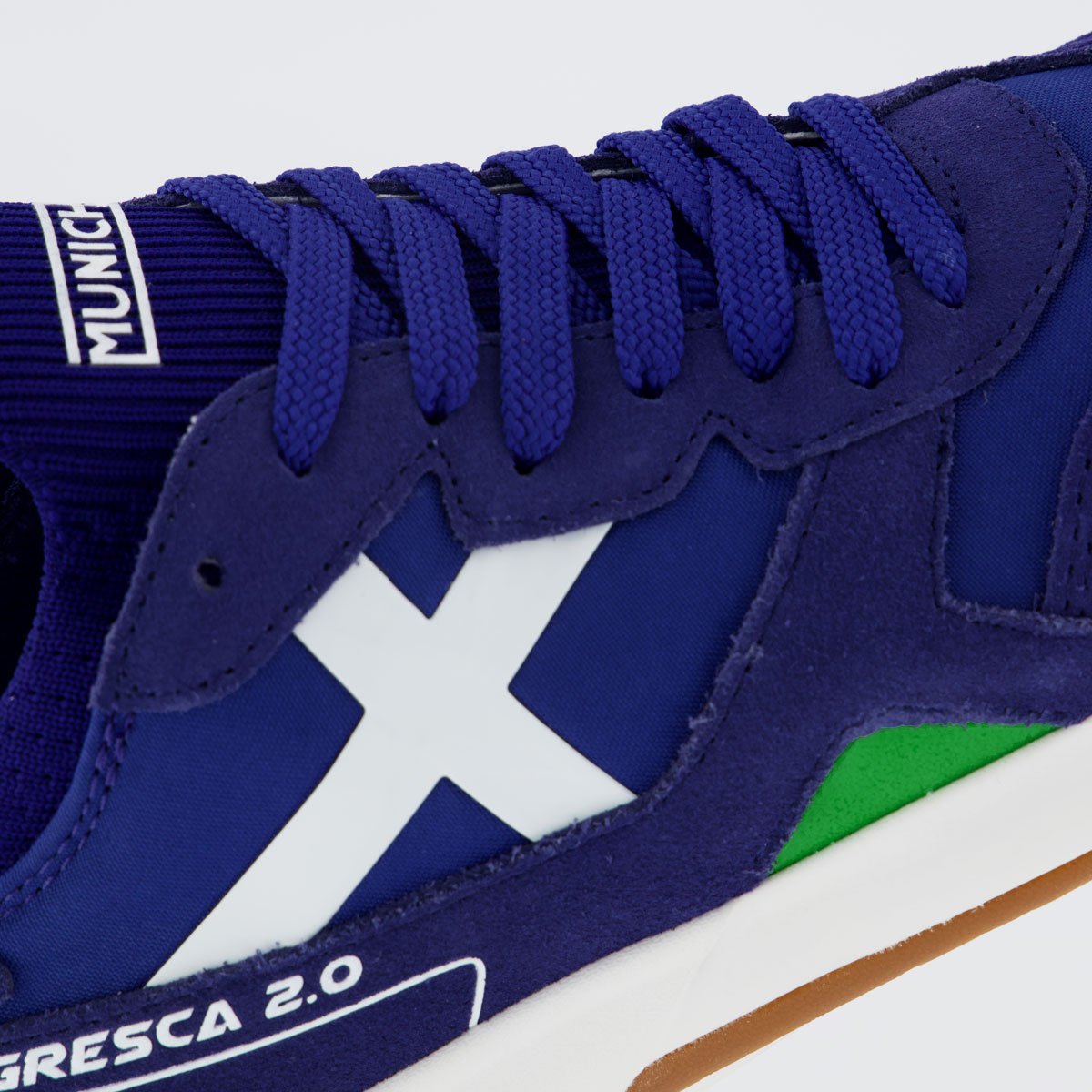 Chuteira Munich New Gresca 2.0 Azul Futsal Azul 7