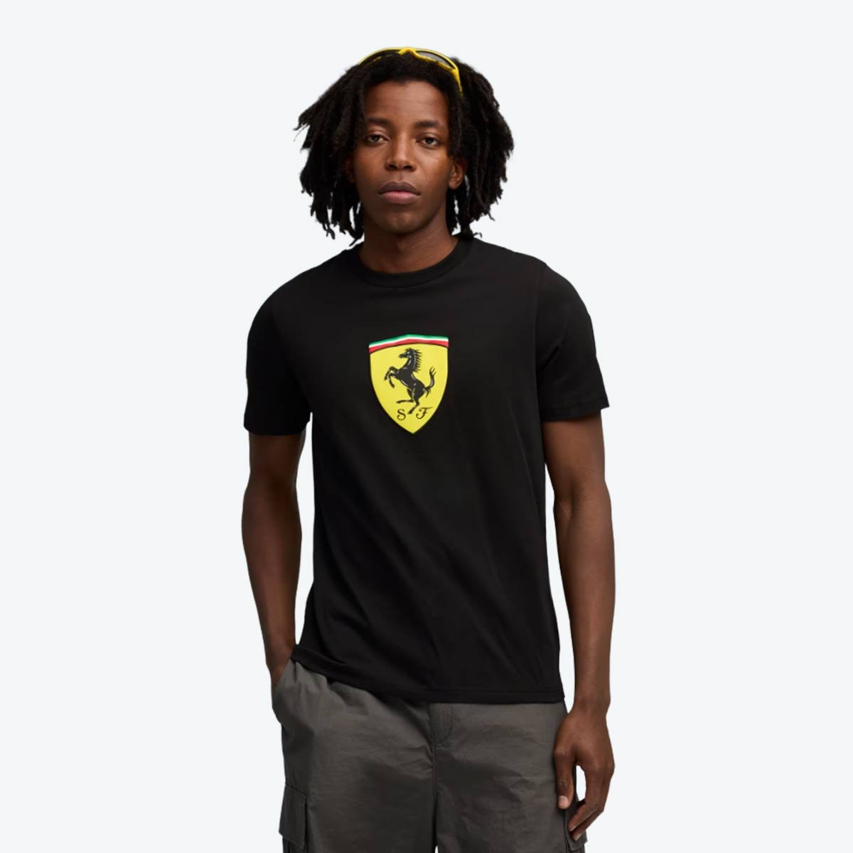 Camiseta Puma Ferrari Sportswear Preta Preto 1