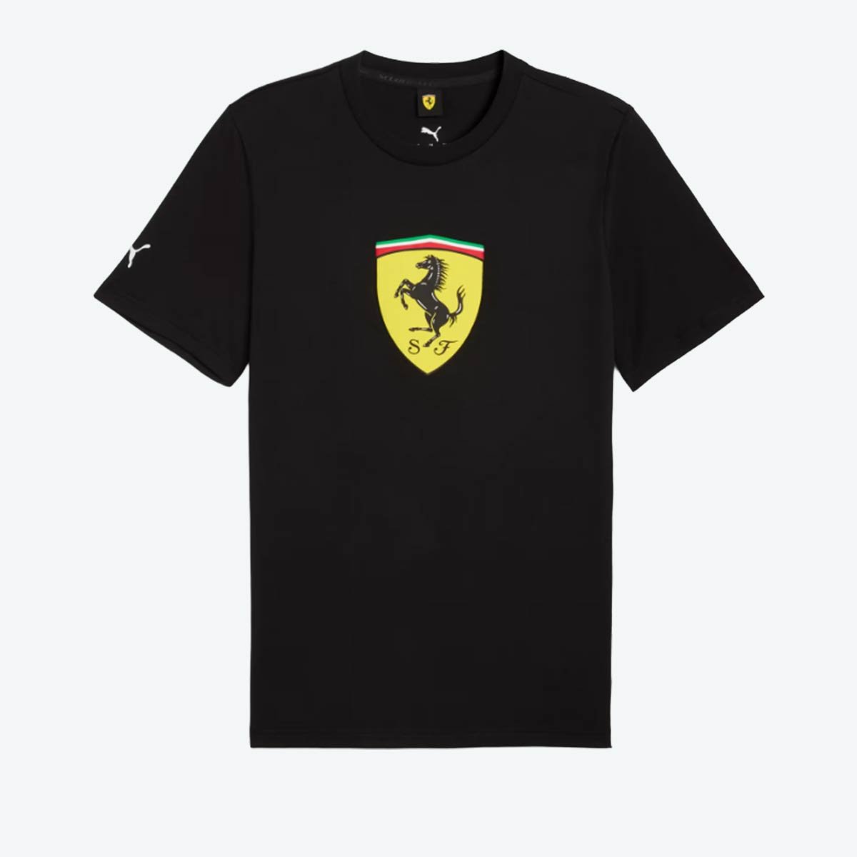 Camiseta Puma Ferrari Sportswear Preta Preto 4