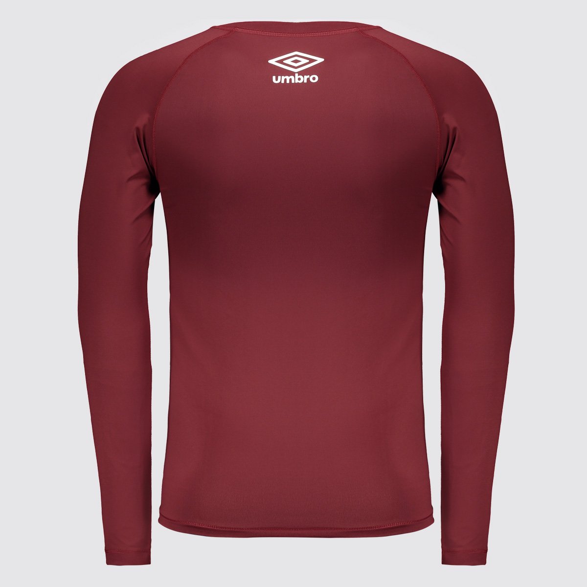 Camisa Térmica Umbro Manga Longa Bordô Bordô 3