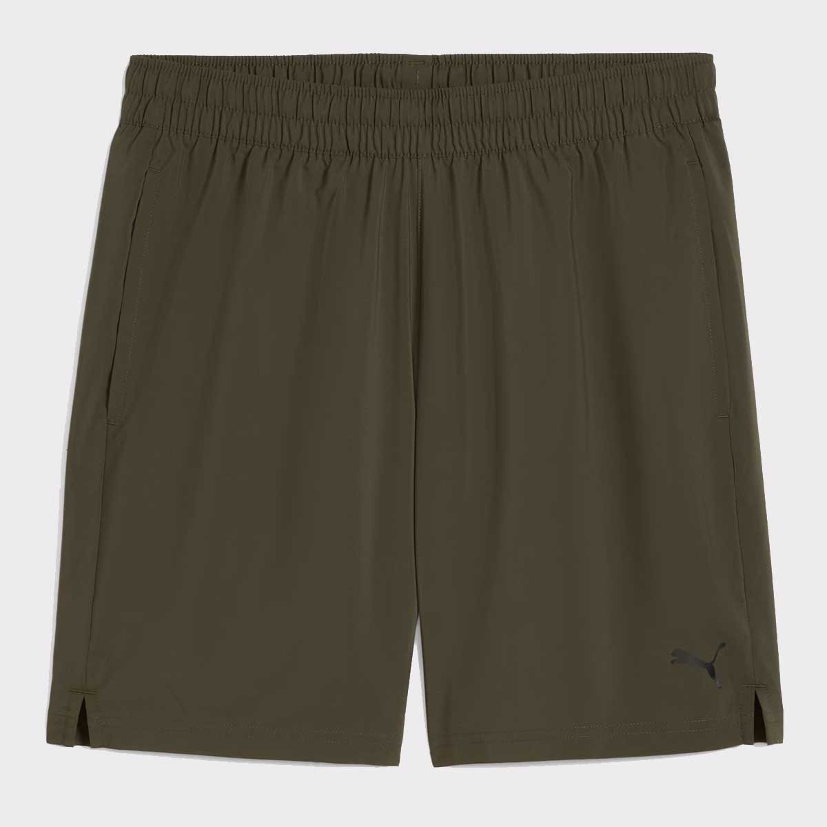 Shorts Puma Tad Essentials 7 Verde Oliva Verde 4