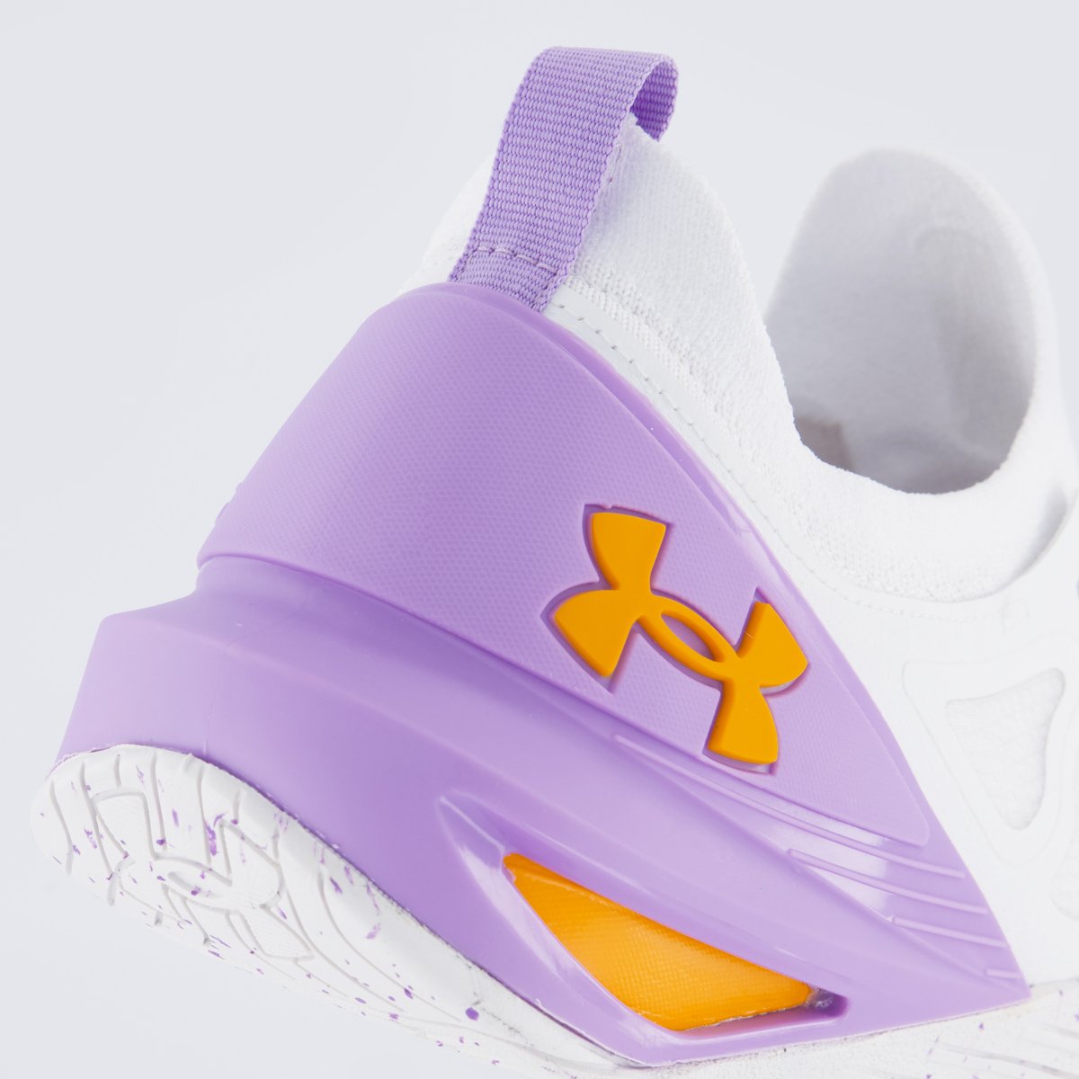 Tênis Under Armour Tribase Cross 2 Branco e Lilás Branco/Lilás/Laranja 6