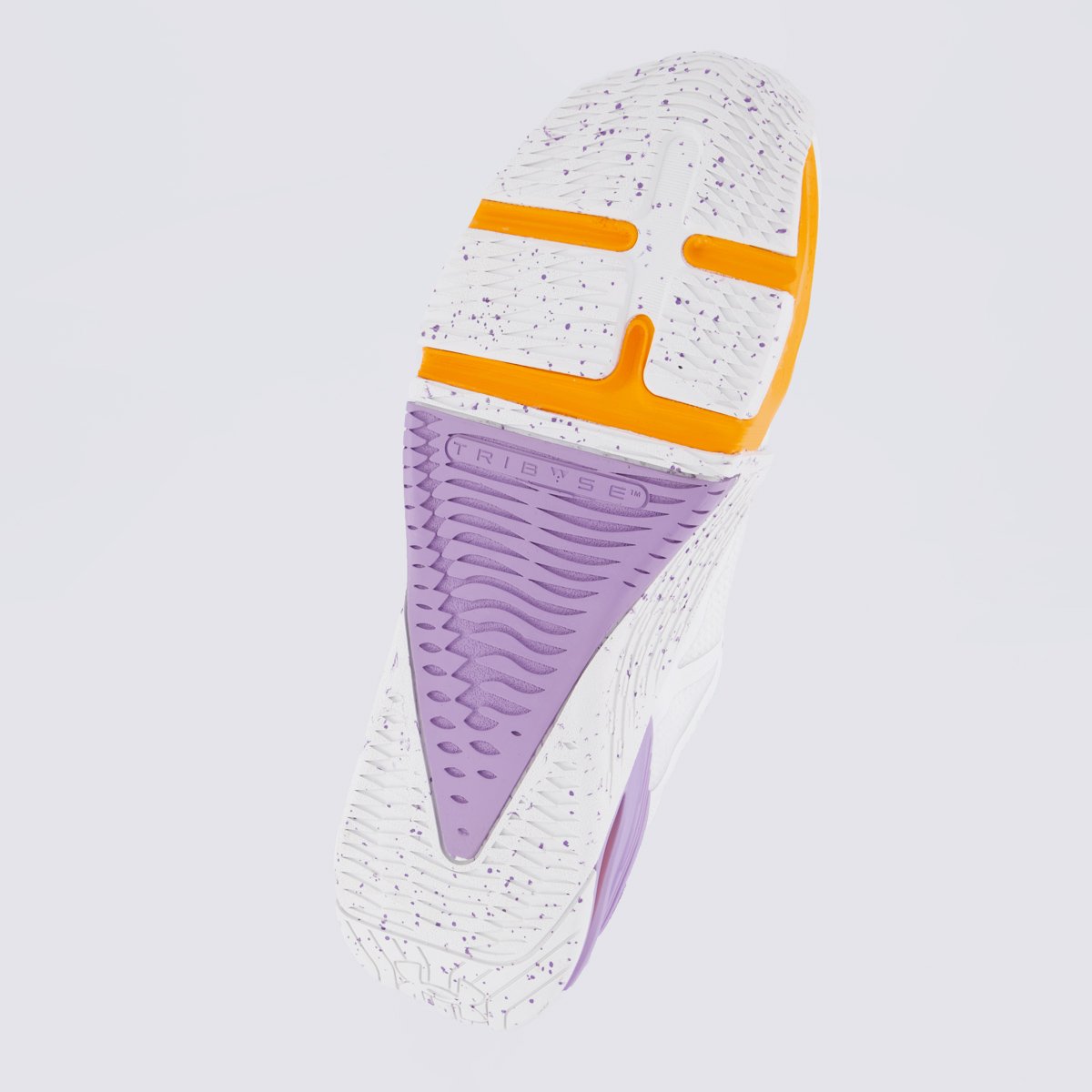 Tênis Under Armour Tribase Cross 2 Branco e Lilás Branco/Lilás/Laranja 5