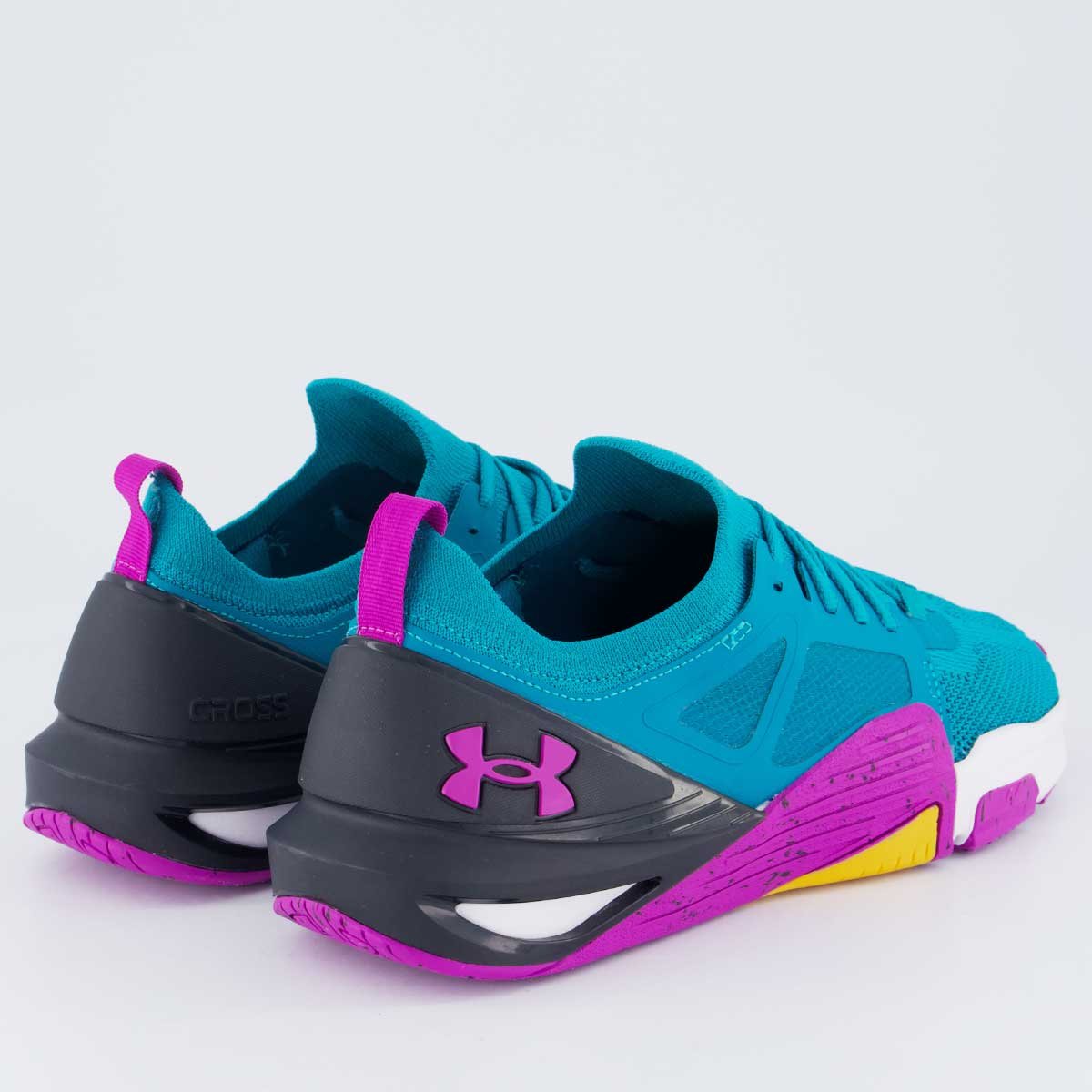 Tênis Under Armour Tribase Cross 2 Verde Azul/Roxo/Preto 3