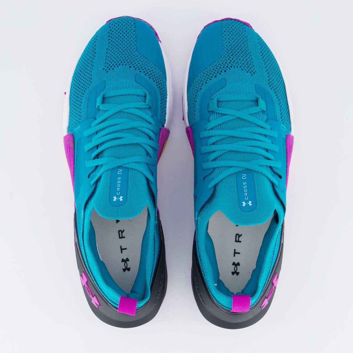 Tênis Under Armour Tribase Cross 2 Verde Azul/Roxo/Preto 4