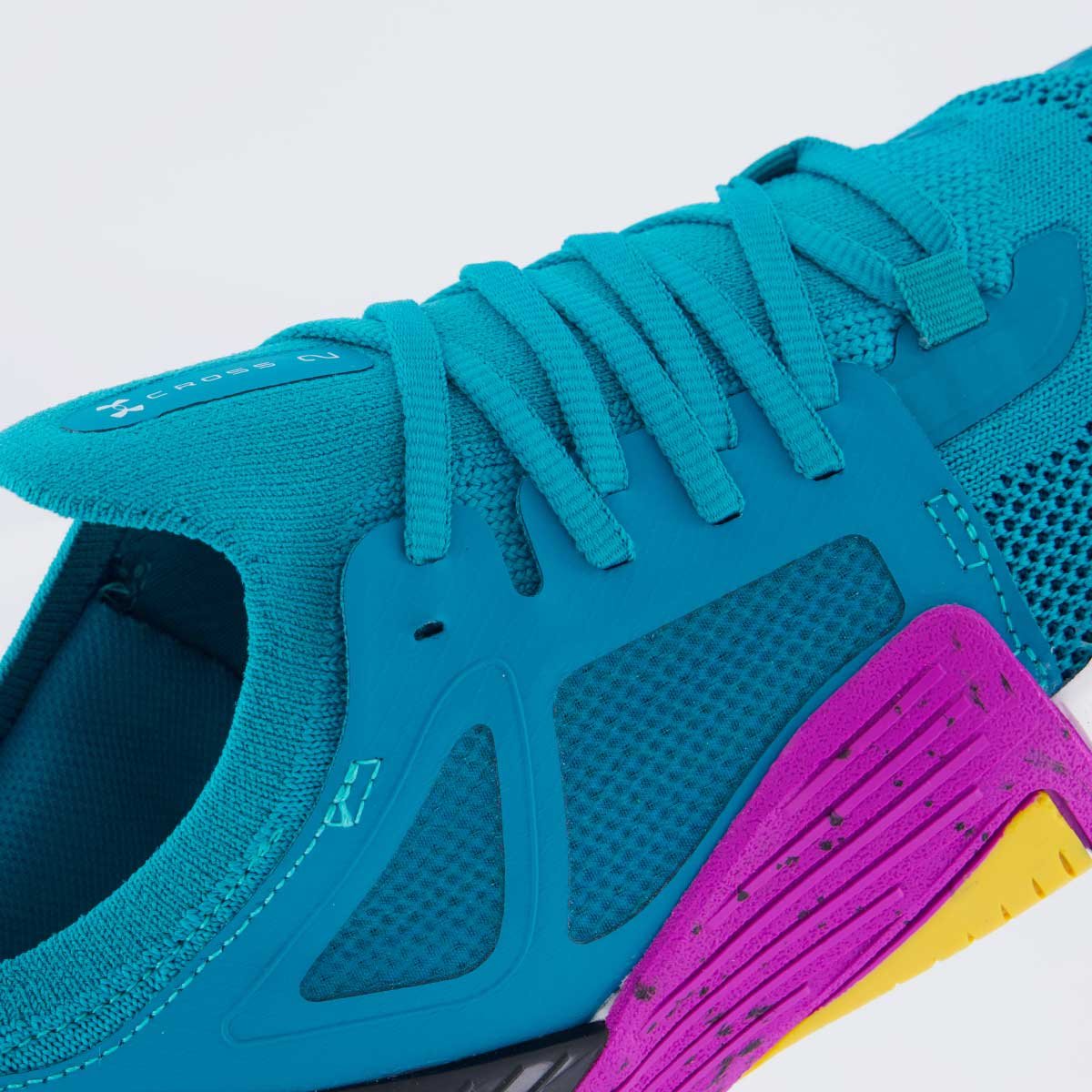 Tênis Under Armour Tribase Cross 2 Verde Azul/Roxo/Preto 7