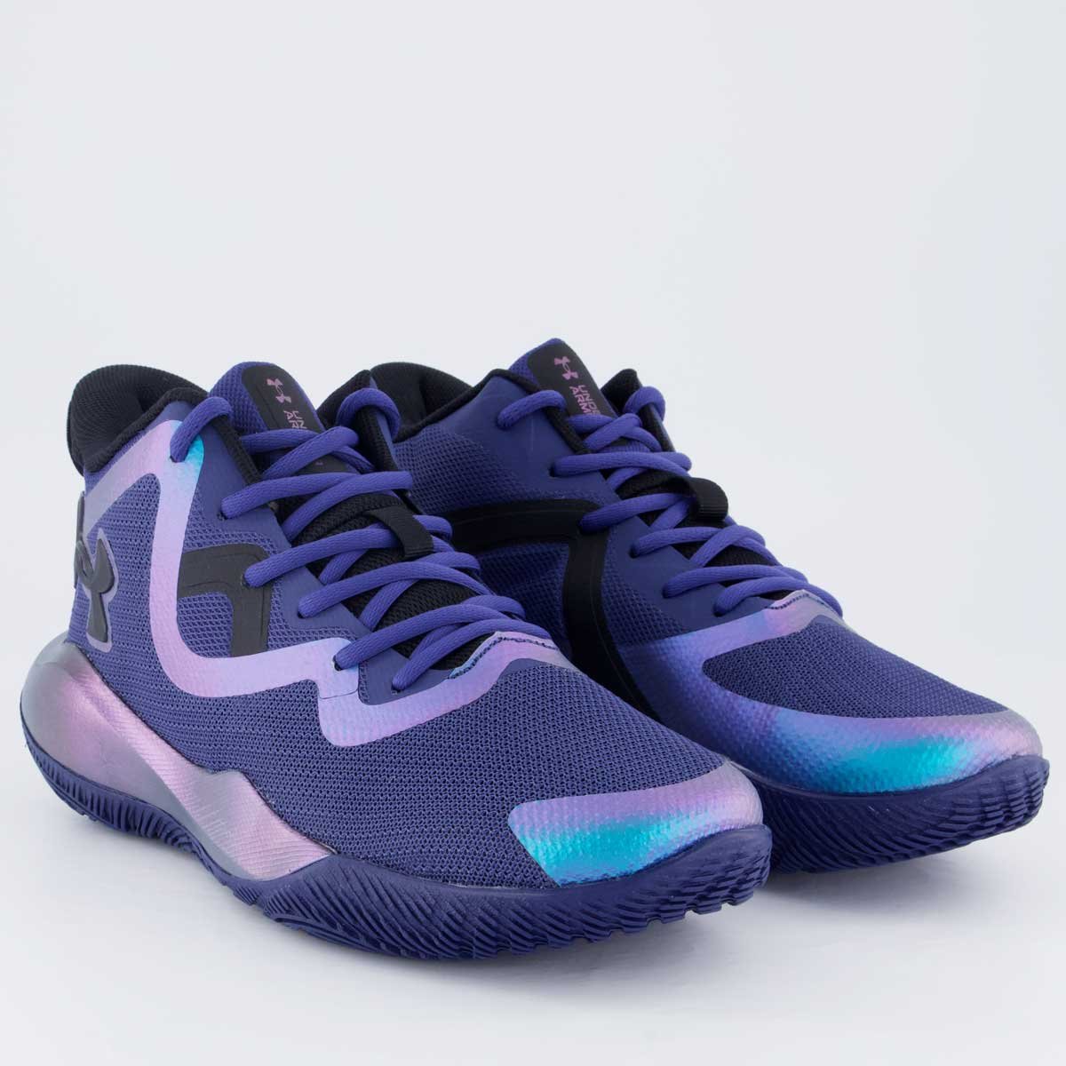 Tênis Under Armour Bankshot SE Marinho Marinho/Roxo 2
