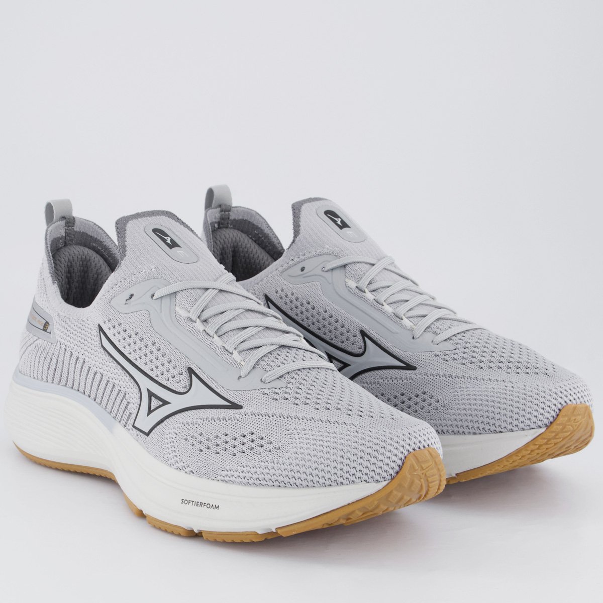 Tênis Mizuno Cool Ride 3 Cinza Cinza 2
