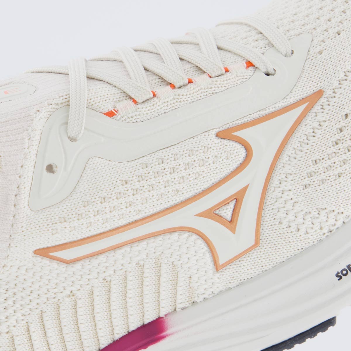 Tênis Mizuno Cool Ride 3 Feminino Bege Bege 7