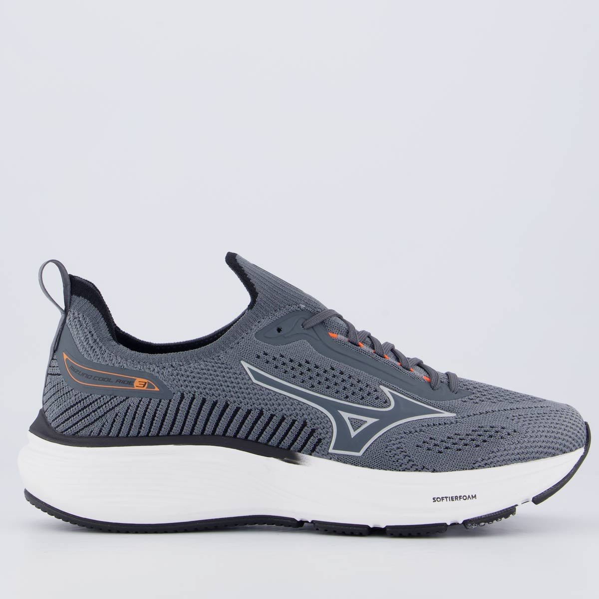 グレース Tênis Mizuno Cool Ride 3 Cinza Escuro Cinza Escuro