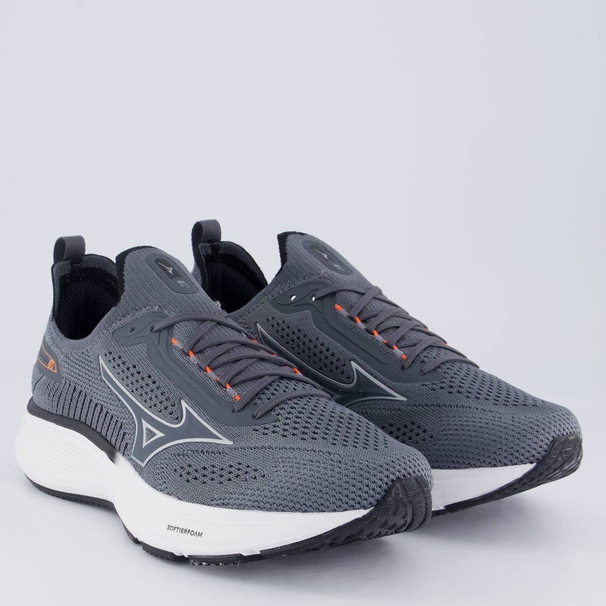 Tênis Mizuno Cool Ride 3 Cinza Escuro Cinza Escuro