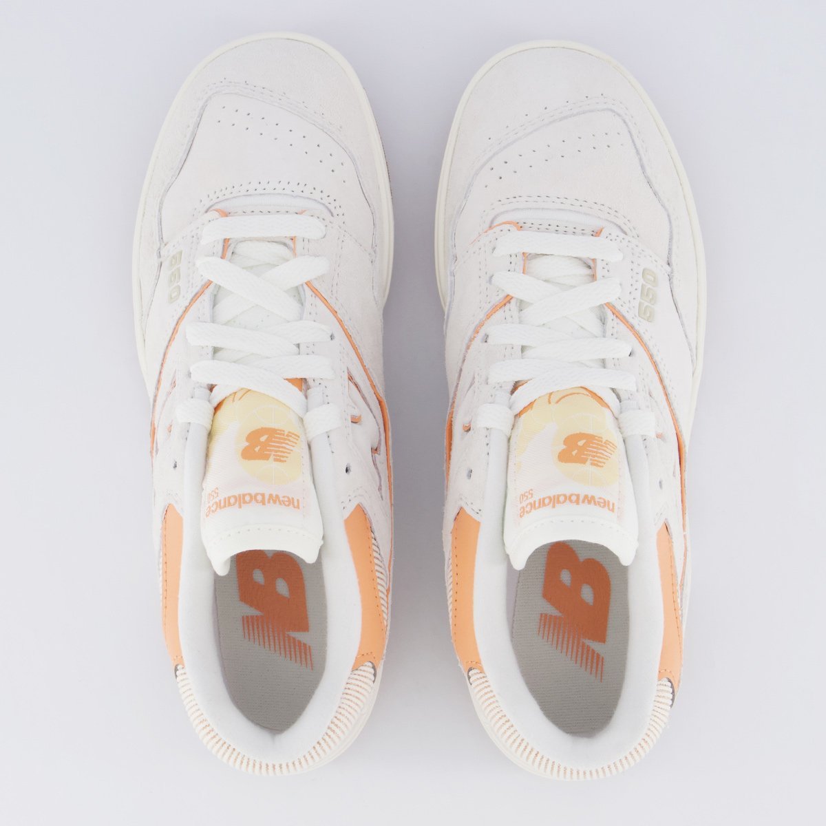 Tênis New Balance 550 Feminino Bege e Laranja Bege/Laranja 4