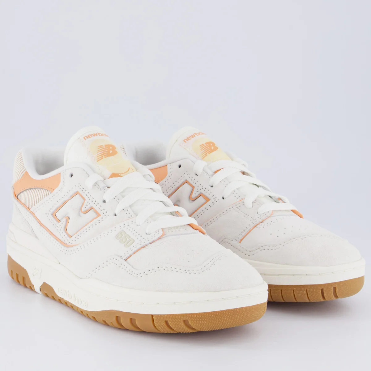 Tênis New Balance 550 Feminino Bege e Laranja Bege/Laranja 2
