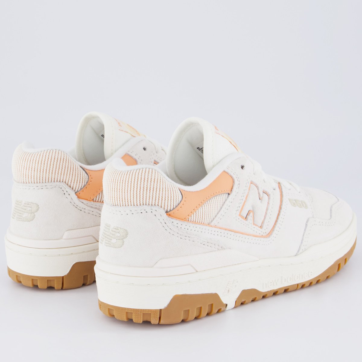 Tênis New Balance 550 Feminino Bege e Laranja Bege/Laranja 3