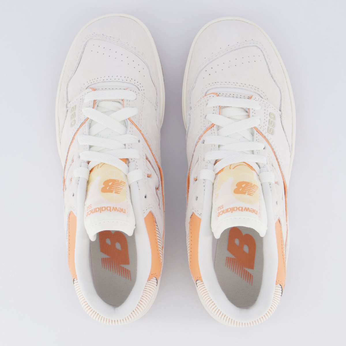 Tênis New Balance 550 Feminino Bege e Laranja Bege/Laranja 4
