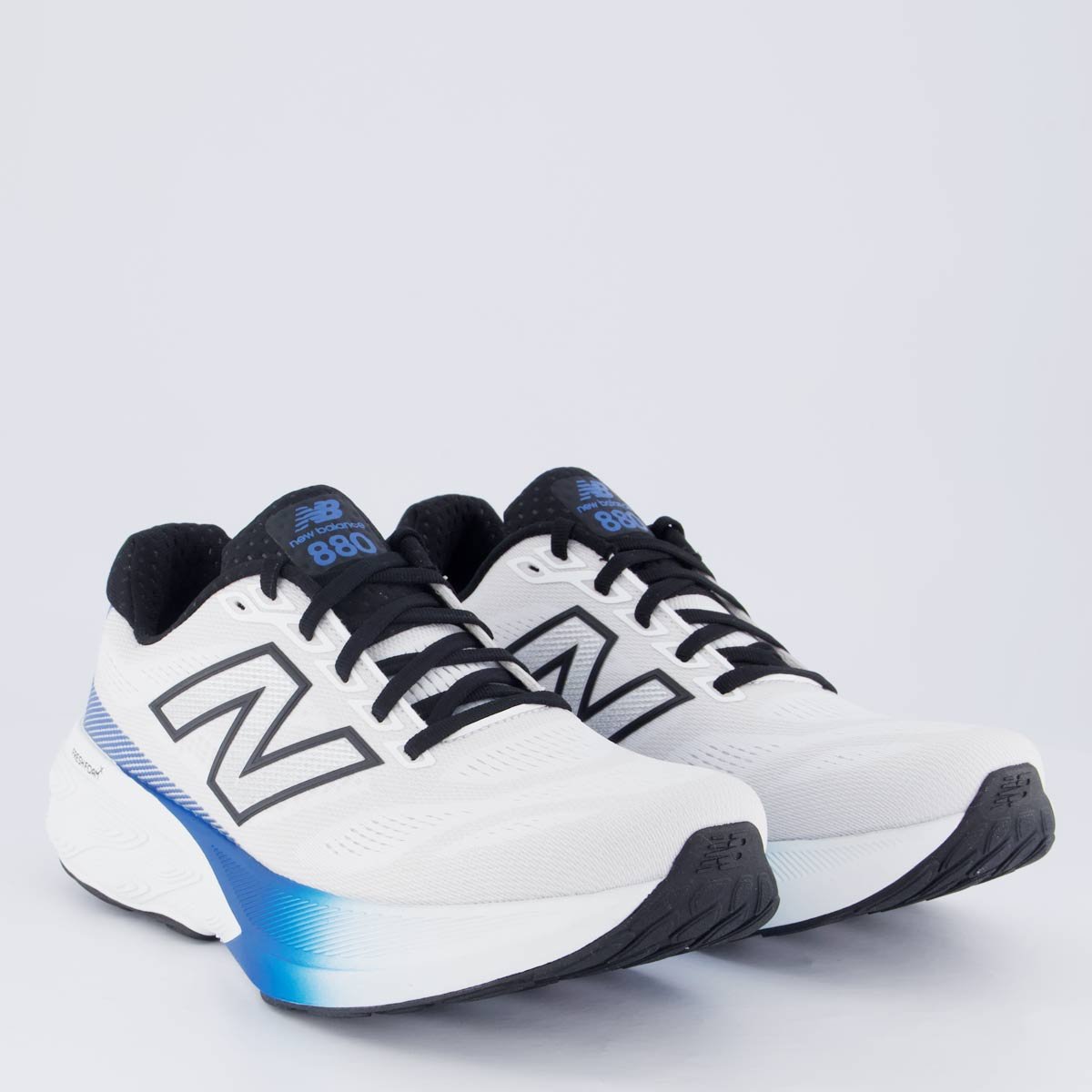 Tênis New Balance Fresh Foam X 880 V15 Branco e Azul Branco/Azul 2