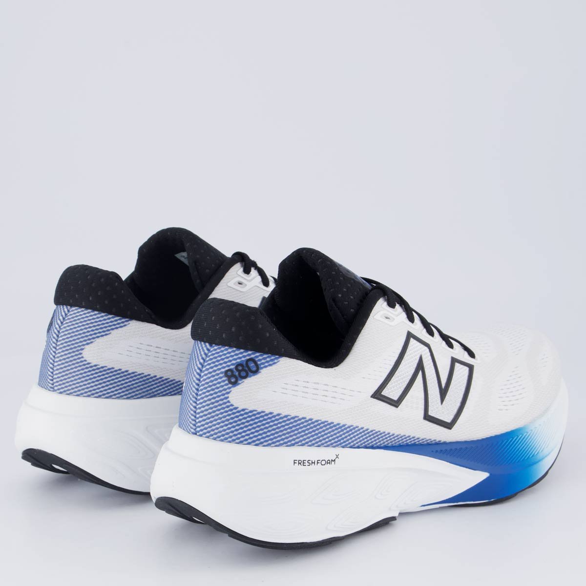Tênis New Balance Fresh Foam X 880 V15 Branco e Azul Branco/Azul 3