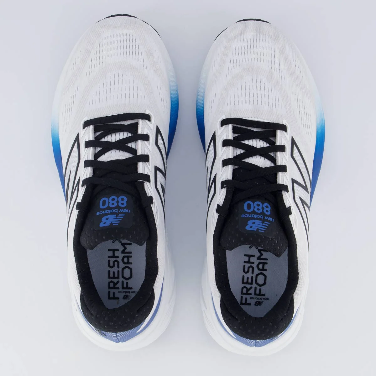Tênis New Balance Fresh Foam X 880 V15 Branco e Azul Branco/Azul 4