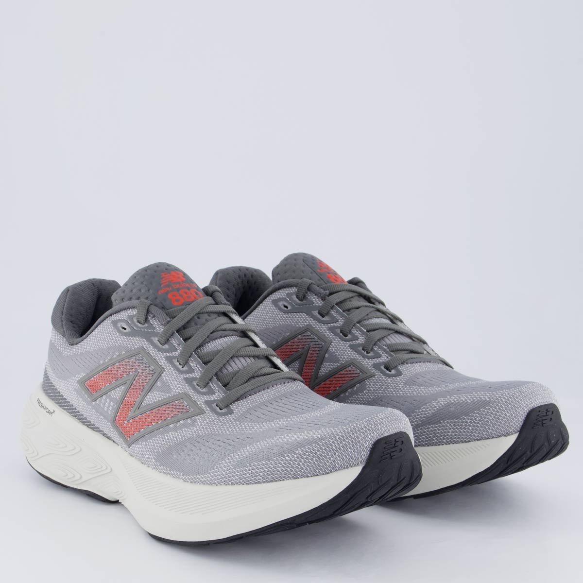 Tênis New Balance Fresh Foam X 880 V15 Cinza Cinza 2