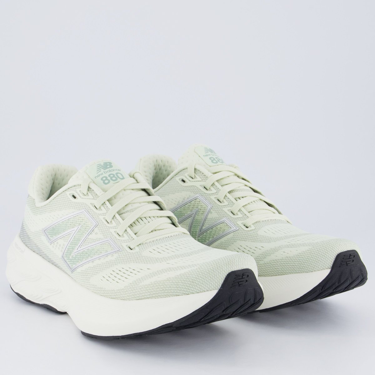 Tênis New Balance Fresh Foam X 880 V15 Feminino Verde Bege 2