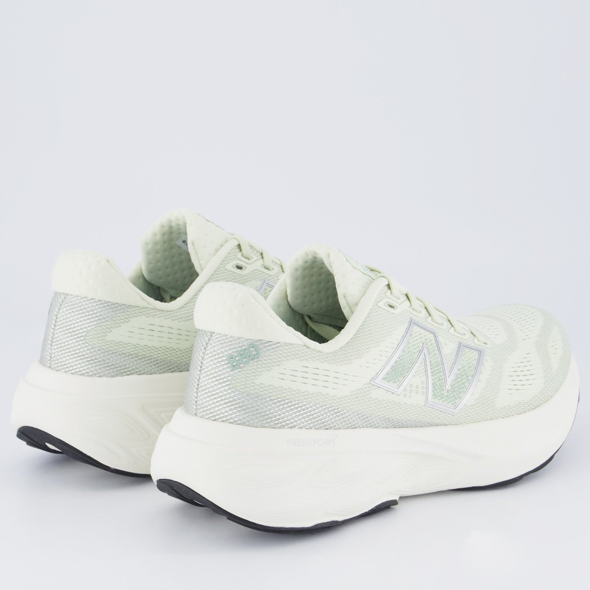 Tênis New Balance Fresh Foam X 880 V15 Feminino Verde Bege 3